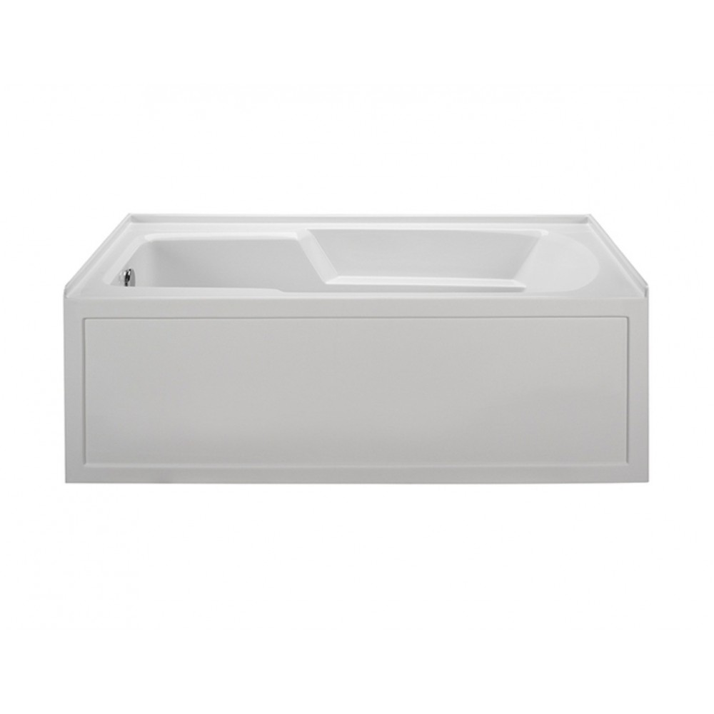 Integral Skirted Right-Hand Drain Soaking Bath Biscuit 60x30x19.25