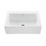 The McCoy single-bowl Kitchen Sink, White RKS253W