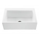 The McCoy single-bowl Kitchen Sink, White RKS254W