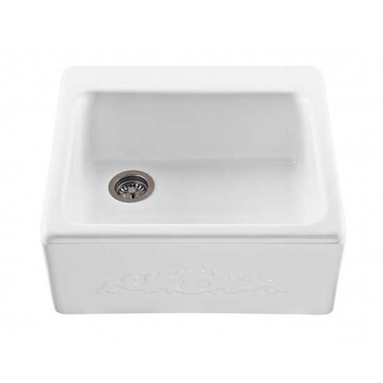 The Hatfield Kitchen Sink, White RKS243W