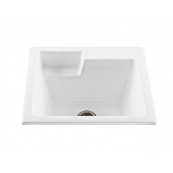 Universal Laundry Sink, Biscuit 22 x 25