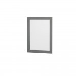 72 Inch Double Bathroom Vanity in Dark Gray, White Carrara Marble Countertop, Sinks, 24 Inch Mirrors