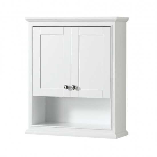 Bathroom Wall-Mounted Storage Cabinet in White