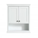 Bathroom Wall-Mounted Storage Cabinet in White