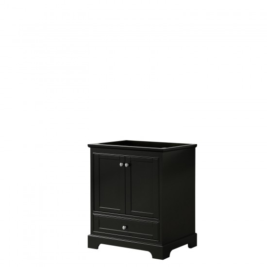 30 Inch Single Bathroom Vanity in Dark Espresso, No Countertop, No Sink, No Mirror