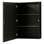 36 Inch Single Bathroom Vanity in Dark Espresso, No Countertop, No Sink, Medicine Cabinet