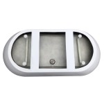 60 Inch Freestanding Bathtub in White, Floor Mounted Faucet, Drain, Trim in Nickel