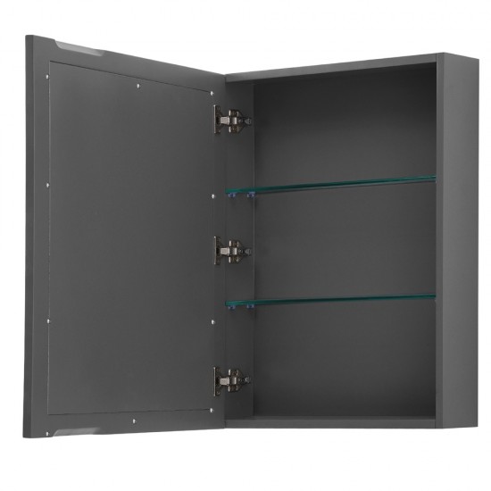 80 Inch Double Bathroom Vanity in Dark Gray, Light-Vein Carrara Cultured Marble Countertop, Sinks, Medicine Cabinets