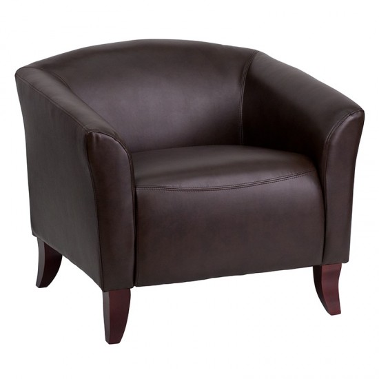 Brown LeatherSoft Chair