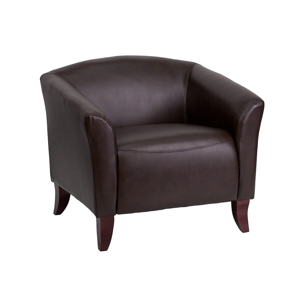 Brown LeatherSoft Chair