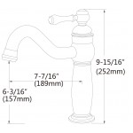 19.75-in. W Above Counter White Vessel Set For 1 Hole Center Faucet