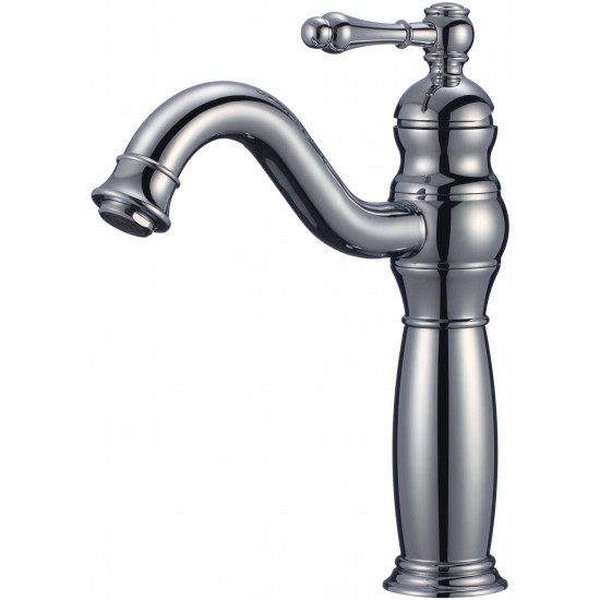 23.5-in. W Above Counter White Vessel Set For 1 Hole Center Faucet