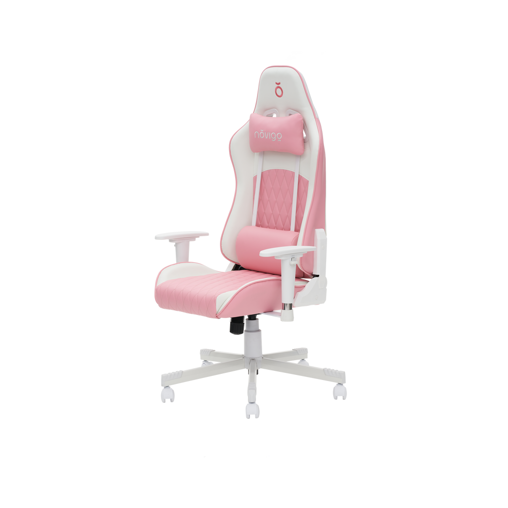 Stella Pink & White Gaming Chair