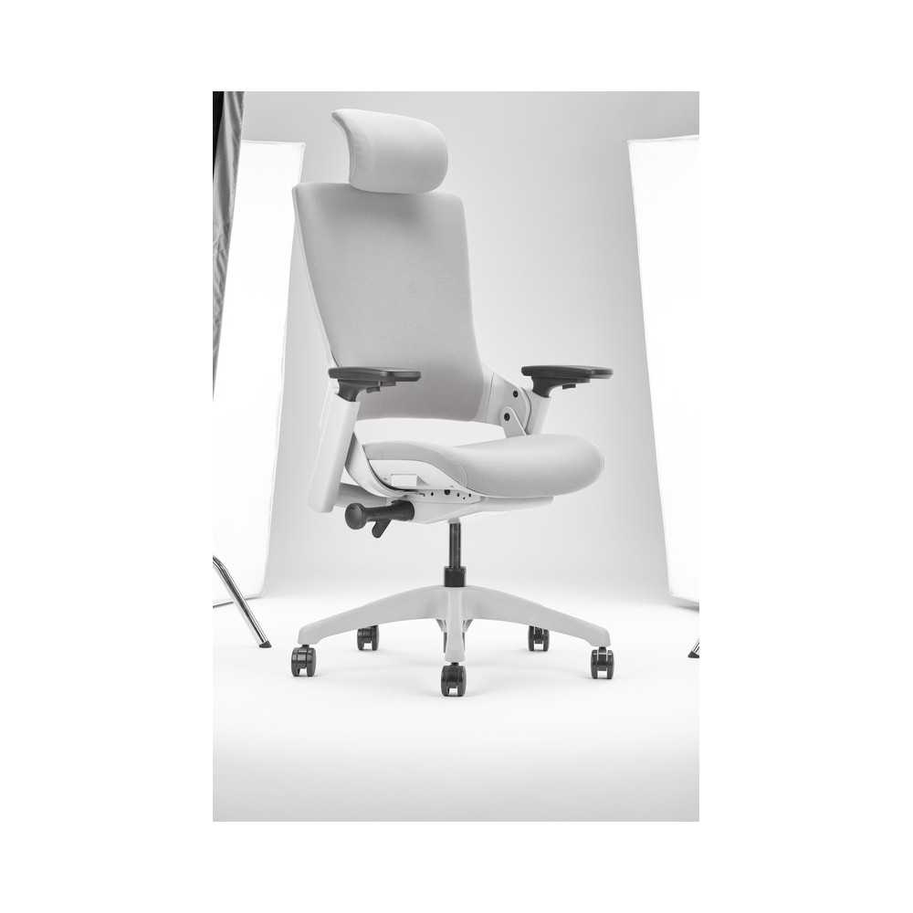 Ariana Gray Office Chair with Headrest