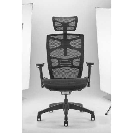 Peyton Black Mesh Office Chair