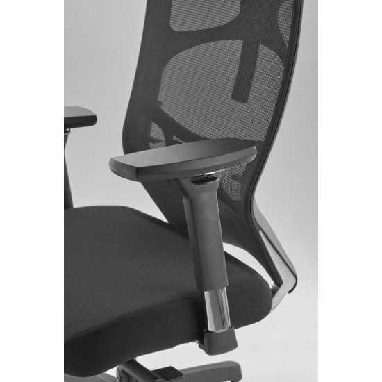 Miles Black Office Chair with Mesh