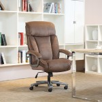 Ellie Big and Tall Brown Office Chair