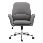 Taylor Gray Fabric Swivel Accent Chair