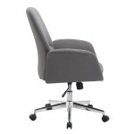 Taylor Gray Fabric Swivel Accent Chair