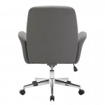 Taylor Gray Fabric Swivel Accent Chair