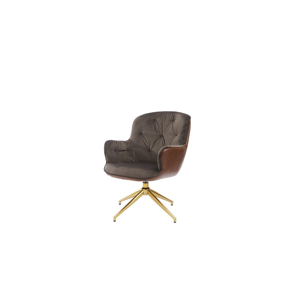 Devin Brown Swivel Accent Chair