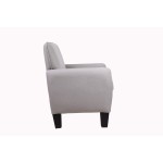 Alyssa Beige Linen Accent Armchair