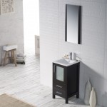Sydney 16 Inch Vanity Base Only - Espresso