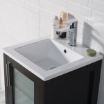 Sydney 16 Inch Vanity Base Only - Espresso