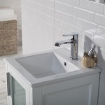 Sydney 16 Inch Vanity with Ceramic Sink - White