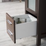Sydney 16 Inch Vanity with Ceramic Sink - Wenge