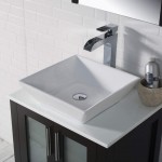 Sydney 24 Inch Vanity with Ceramic Vessel Sink & Mirror - Espresso