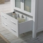 Sydney 30 Inch Vanity with Ceramic Sink - White