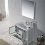 Sydney 36 Inch Vanity Base Only - White