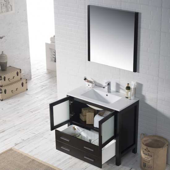 Sydney 36 Inch Vanity Base Only - Espresso