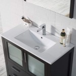 Sydney 36 Inch Vanity with Ceramic Sink - Espresso