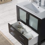Sydney 36 Inch Vanity with Ceramic Sink - Espresso