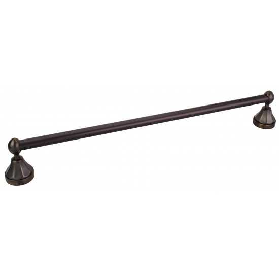 Elements Transitional 24" Towel Bar. Finish: Brushed Oil Rubbed Bronze. Packed in White Box.