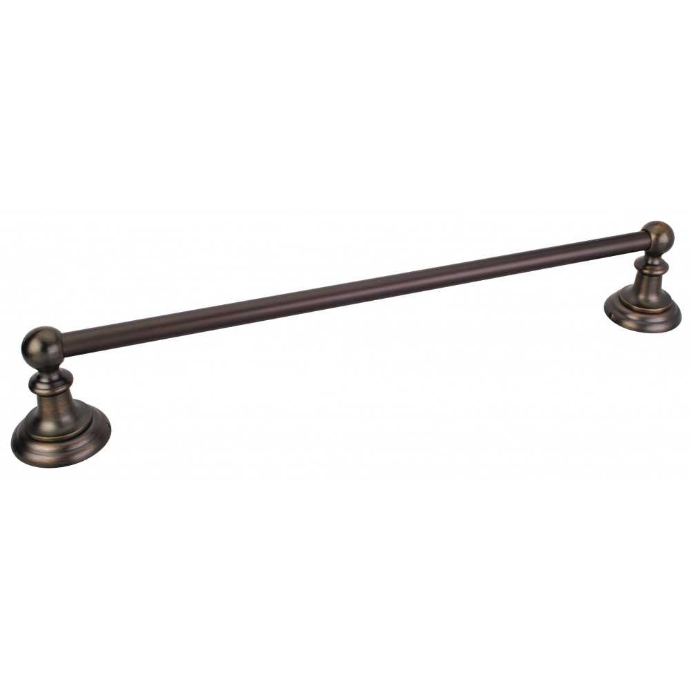 Elements Conventional 18" Towel Bar. Finish: Brushed Oil Rubbed Bronze. Packed in White Box.