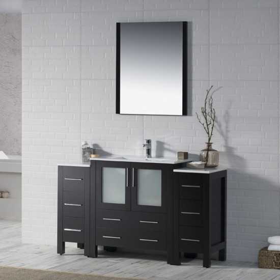 Sydney 54 Inch Vanity Base Only - Espresso