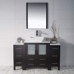 Sydney 54 Inch Vanity with Ceramic Vessel Sink - Espresso