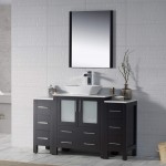 Sydney 54 Inch Vanity with Ceramic Vessel Sink - Espresso