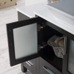 Sydney 54 Inch Vanity with Ceramic Vessel Sink - Espresso