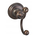 Elements Conventional Robe Hook. Finish: Brushed Oil Rubbed Bronze. Packed in White Box.