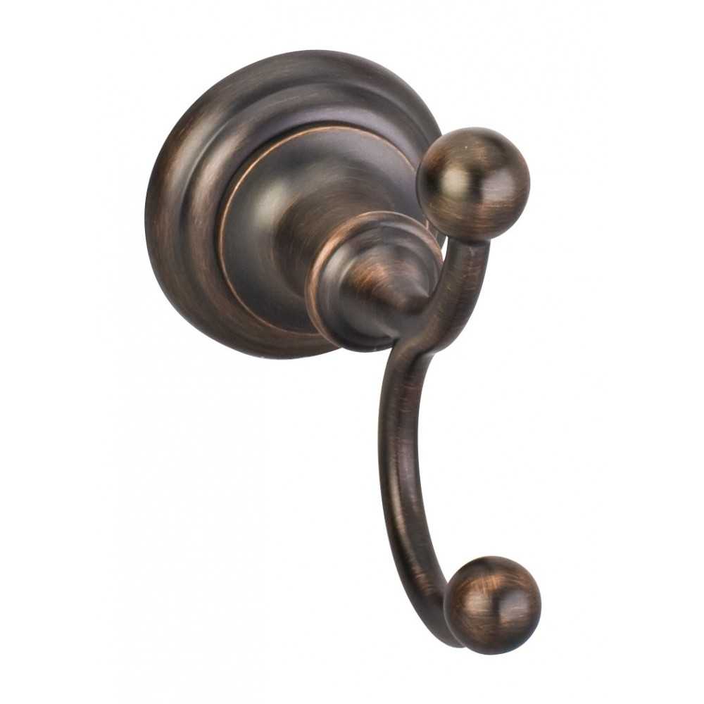 Elements Conventional Robe Hook. Finish: Brushed Oil Rubbed Bronze. Packed in White Box.