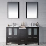 Sydney 60 Inch Vanity Base Only - Espresso