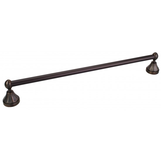 Elements Transitional 18" Towel Bar. Finish: Brushed Oil Rubbed Bronze. Packed in White Box.