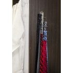 Brushed Oil Rubbed Bronze Screw Mounted Cascading Tie Rack