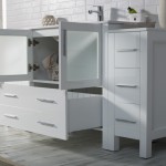 Sydney 60 Inch Vanity Base Only - White