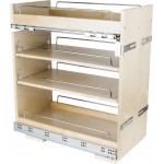 No Wiggle 11" Base Cabinet Pullout with Premium Soft-close Concealed Undermount Slides