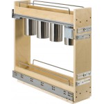 5 Inch "No Wiggle" Utensil Bin Base Cabinet Pullout Built on Premium Soft-close Slides